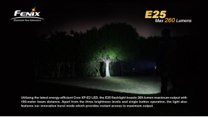 Fenix E25 - XP-E2